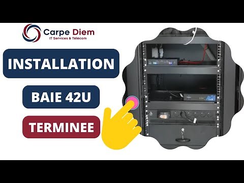 Installation d'une baie informatique 42U - Partie 2 / Fin