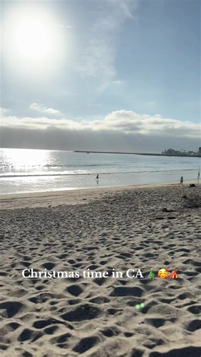 New Christmas time tradition, camping at the beach 🎄☀️🤙🏽Good friends, campfires, and beach views 🌊 #christmasincalifornia #christmastime