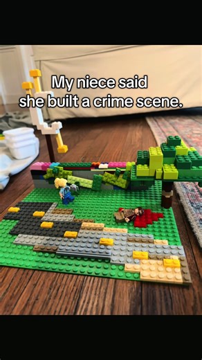 My Niece's LEGO Crime Scene and Charlie the Cadaver Dog