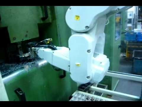 Robotic Loading & Unloading of a Machine Tool