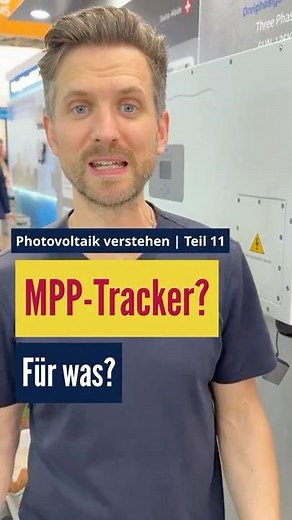 What does the MPP tracker do in the inverter? #photovoltaics #mppt