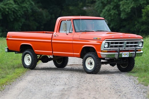 460-Powered 1971 Ford F-100 Custom 4x4 4-Speed