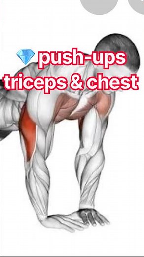 Activate triceps & chest with diamond push-ups