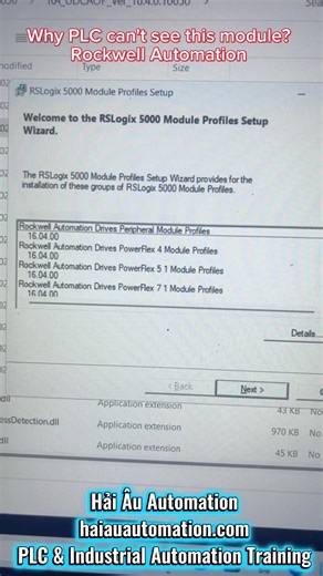 Instalación de Módulos de Perfiles y AOP en Studio 5000
