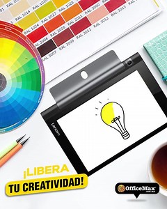 11K views | ¡La herramienta perfecta para darle vida a tus ideas es una tablet nueva! Adquiere la tuya entrando a nuestra tienda online, además puedes realizar tu pedido en línea y recoger en tienda, ¡es muy fácil! Solo entra a: https://bit.ly/2zOJrza | OfficeMax México | Facebook