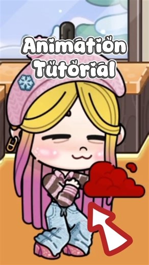 Animation Tutorial 😱😱 #avatarworld #avatarworldhacks