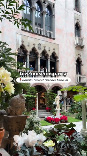 The Boston Calendar on Instagram: "This Thursday, the Isabella Stewart Gardner Museum is offering FREE admission as part of their monthly First Thursdays series 🖼️🎶 Enjoy a live concert in their beautiful courtyard, learn letterlocking, embark on a scavenger hunt, and of course, explore all of the galleries 🎨 RSVP required and lots of tickets still available as of now; link to details in bio 🔗 📸: @filmbychloeg"