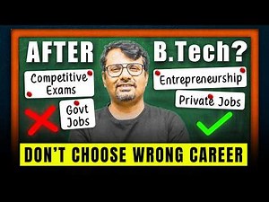 Confused After B.Tech? ये 4 Career Options आपका Future बदल देंगे! | By GP Sir #motivational