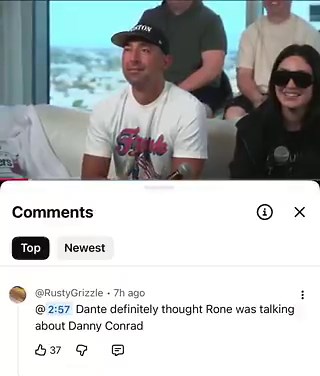 Dante getting all paranoid while he scans the room is killing me @barstoolspringb