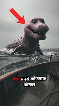 Top 5 Most Dangerous Animals in the World 😱 | #shorts