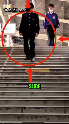 Smooth Stair Gliding Trick