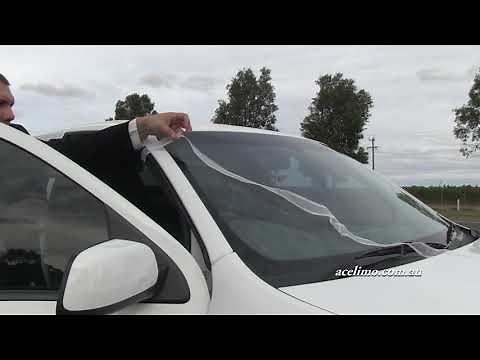 How to put or tie a wedding ribbon on a wedding car or limo instructional video tutorial
