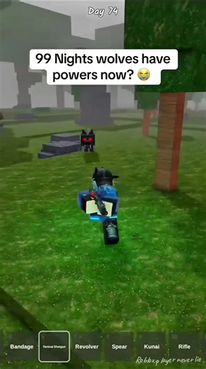 9.8K views · 112 reactions |  The devs are DEFINITELY trolling me  | 99 Nights in the Forest #99nightsintheforest #roblox #fblifestyle | Roblox Player Never Lie | Facebook