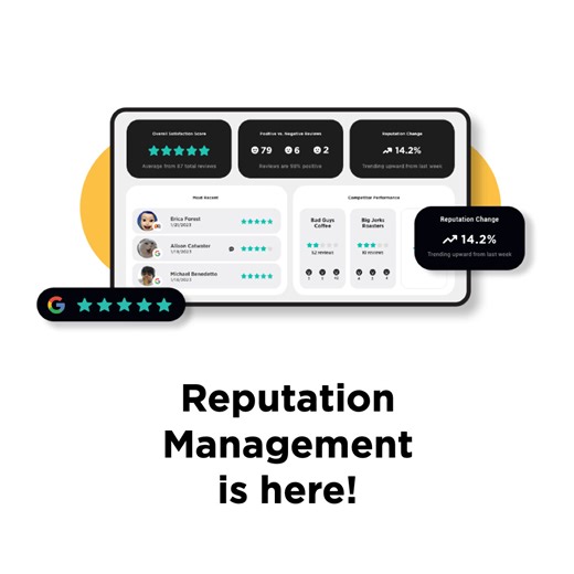 Keep customers coming through the door by taking control of your online reputation! 🌟 Communicate with customers. 🕵️ Monitor the competition. 💪 Build brand awareness. All from your back office portal with Payments Hub Reputation Management. Learn more: https://www.payanywhere.com/blog/payments-hub-reputation-management-is-here | Payanywhere