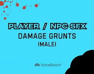 PAIN SOUNDS (Male) - Audio Pack by VoiceBosch