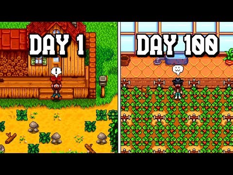 I spent 100 Days Attempting Stardew Valley's Hardest Challenge