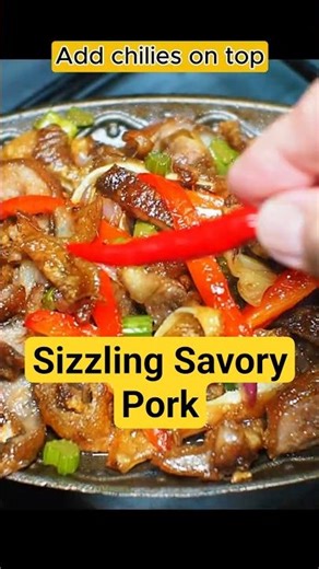 Akala mo chicharon… pero mas malupit! Sizzling Crispy Pork 🔥🤤 #cooking #lutongbahay
