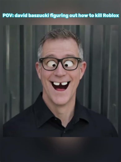 David baszucki figuring out how to kill Roblox be like: #robloxshorts #roblox #funny