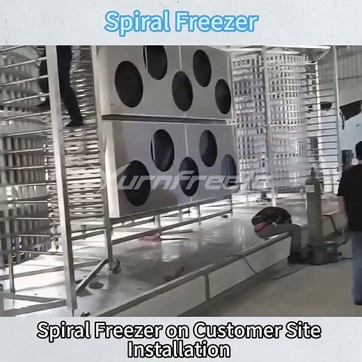 Spiral Freezer Installation