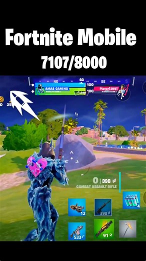 New Fortnite Mobile Chapter 7 season 2 Gameplay on Poco F6 | Adamas | Short