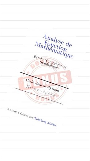 Bonus: Code Python pour la tracée des courbes demandées dans le problème dernièrement posté #python