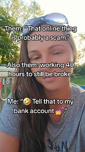 If being smart online is a scam… I’ll keep scamming! #TheBossSuite #DigitalMarketingHumor #WorkFromHomeLife | Kristie Evans