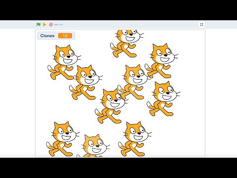 How to make a Clone Counter In Scratch | Scratch Tutorial!