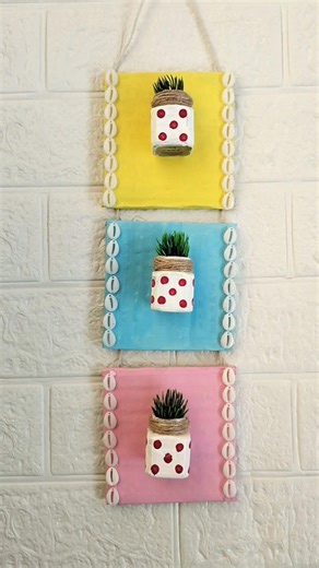 DIY Wall Decor Ideas #shorts #artandcraft #youtubeshorts