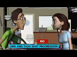 Rio | Lina and Tulio Shot Progression | Jeff Gabor | ‪@3DAnimationInternships‬