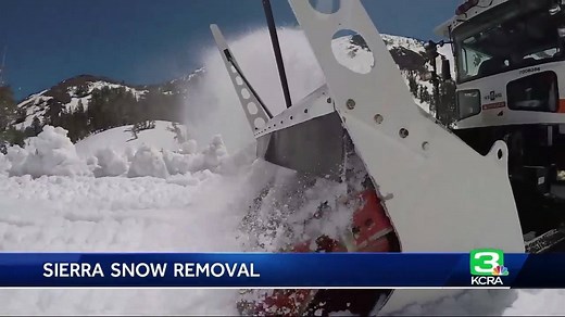 24K views · 177 reactions | March storms brought a lot of snow to the Sierra, but crews are aiming to finish clearing the roads in time for Memorial Day. >> https://bit.ly/2jevsum | KCRA 3 | Facebook