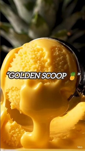 Pineapple Ice Cream 🍍🍦 | Summer Special