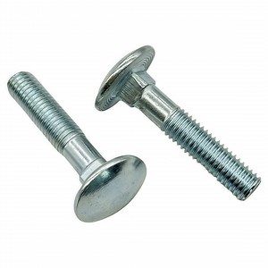 [Hot Item] DIN603 Grade 10.9 Mushroom Head Round Head Square Neck Bolt Screw with Zinc Plated M12*L30-200mm