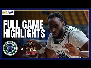 TITAN ULTRA vs TERRAFIRMA | FULL GAME HIGHLIGHTS | PBA SEASON 50 COMMISSIONER’S CUP