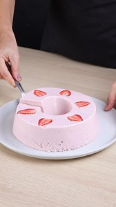 Postre de fresa con leche condensada. | Super Recetas