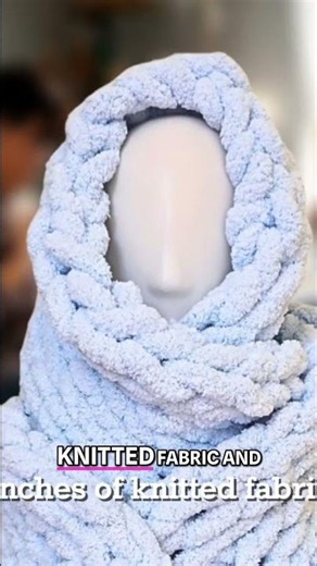 DIY Chunky Knit Scarf #handknitting #knitting #knittingtutorial #knittingpattern