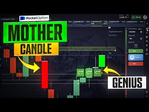 Mother Candle Genius Strategy | Pocket Option Trading Strategy | Svm Binary Trading