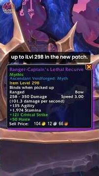 How to Get 298 iLvl Gear: Voidforge Guide | WoW Midnight 12.0.5 #worldofwarcraft