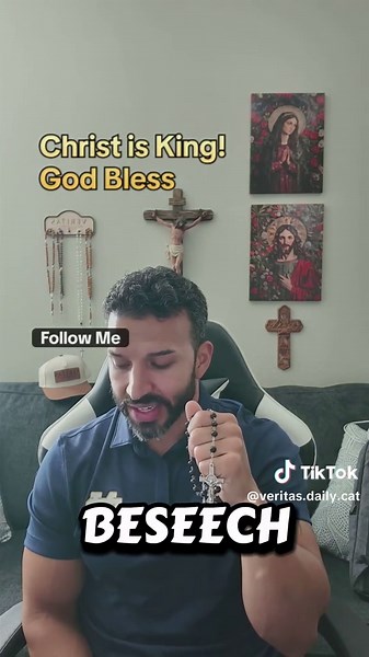 Holy Rosary Closing Prayer #catholic #christiantiktok #God #pray #prayer