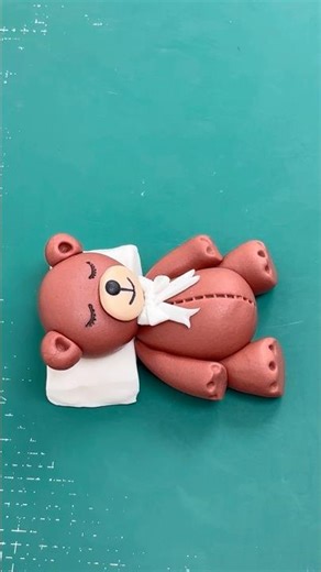 How to make fondant taddybear cake topper ideas #taddybear #viral #trending #shorts #taddyday #cake
