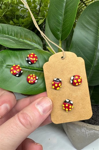 Magnetic Ladybug Plant Charms | Cute Houseplant Decor | Garden Gift for Plant Lovers - Etsy
