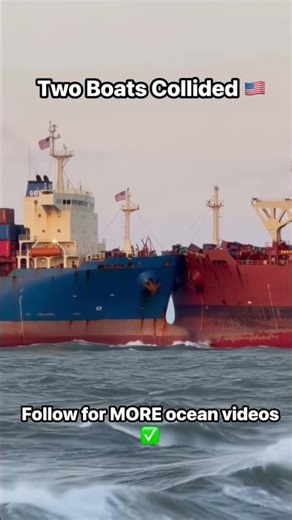 Two American Vessels Collided, WOW