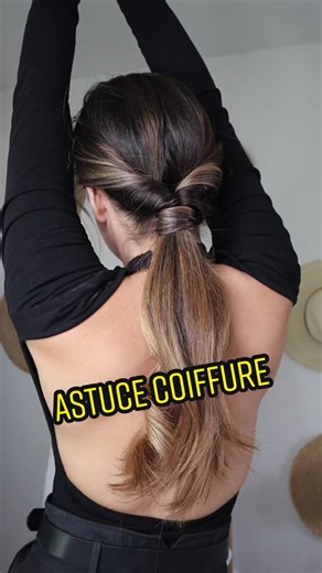 Astuce coiffure : la queue de cheval basse à la mode