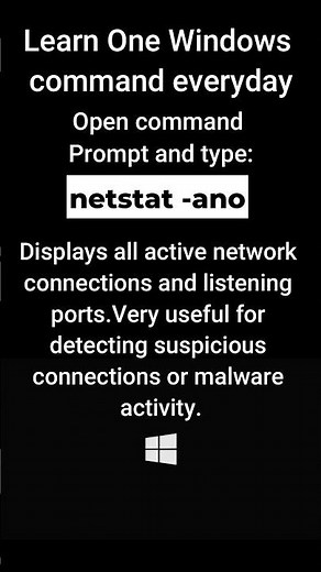 netstat -ano Explained | #shorts | #computer