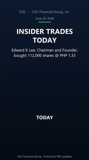 COL: Insider Trades Today #Shorts