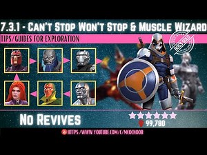MCOC: Act 7.3.1 - Can't Stop Won't Stop, Riot & Muscle Wizard - Taskmaster - (Book 2, Act 1.3)