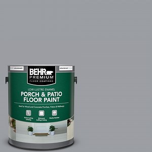 Reviews for BEHR PREMIUM 1 gal. #760F-4 Down Pour Low-Lustre Enamel Interior/Exterior Porch and Patio Floor Paint | Pg 4 - The Home Depot