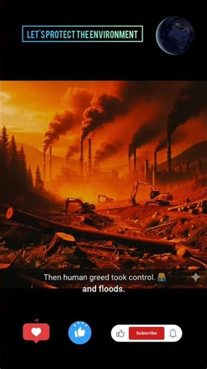 “When Humans Hurt Nature, Everyone Pays 🌍💔 | Emotional Short”#SaveNature#OurPlanet#ClimateCrisis