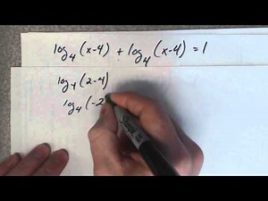 College Algebra Final Exam Review Logarithm Rules, Properties, Examples, and Word Problems