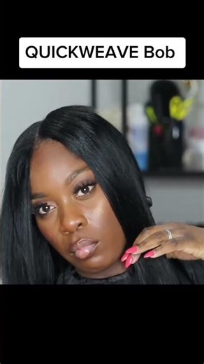 Easy Cute Bob Using The Quick Weave Method 🔥