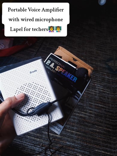Portable Voice Amplifier for Teachers: Enhance Your Voice